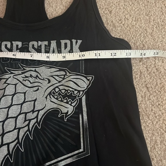 “Game of Thrones- House Stark Tank Top size small” - Picture 2 of 5